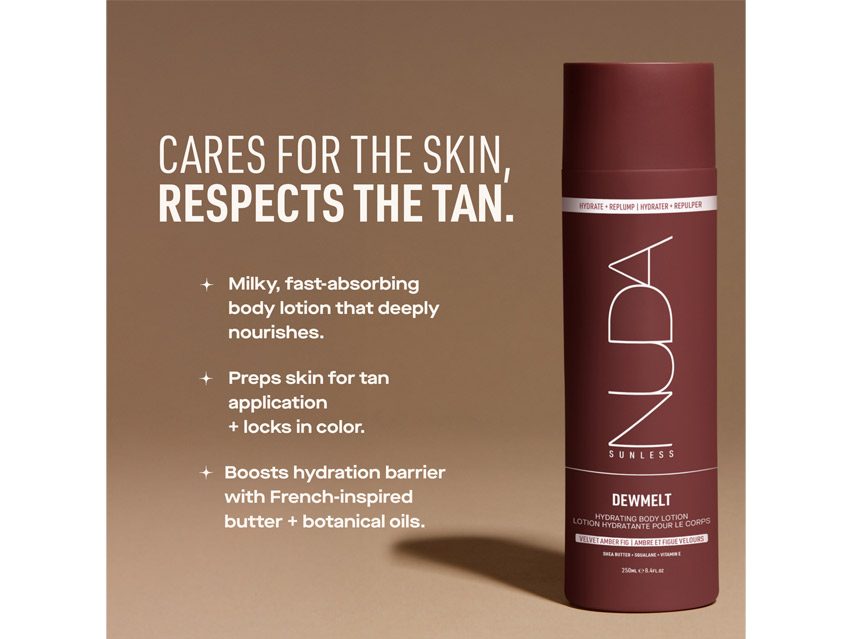 NUDA Sunless DewMelt Hydrating Body Lotion