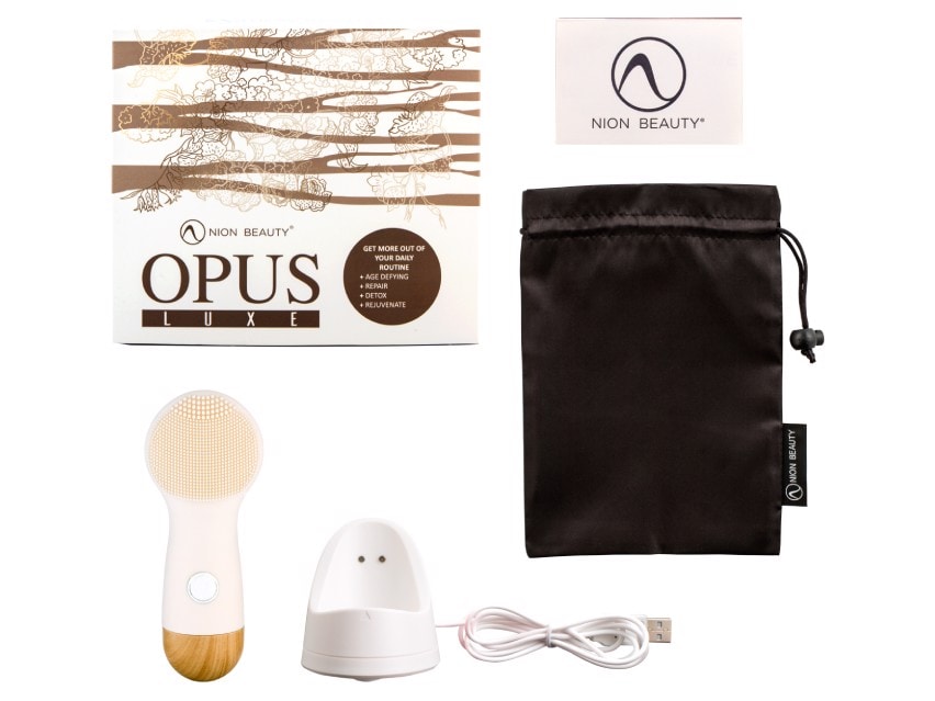Nion Beauty Opus Luxe Facial Cleansing Device - Wood