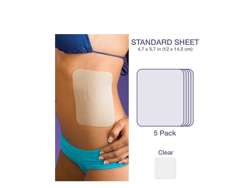 Biodermis Epi-Derm Standard Sheet 5 Pack - Clear