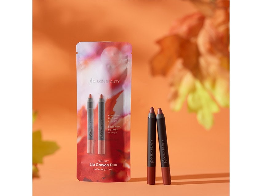 Glo Skin Beauty Fall-Iday Lip Crayon Duo - Limited Edition