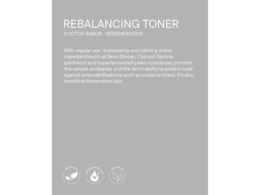 DOCTOR BABOR Rebalancing Toner