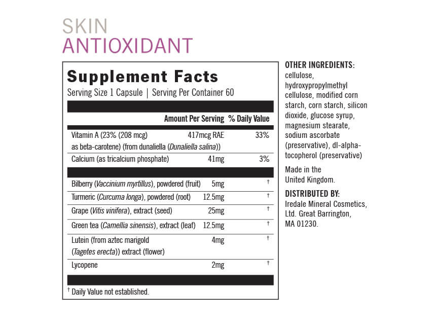 jane iredale Skin Antioxidant Dietary Supplement