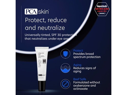 pca skin sheer tint eye triple complex broad spectrum spf30