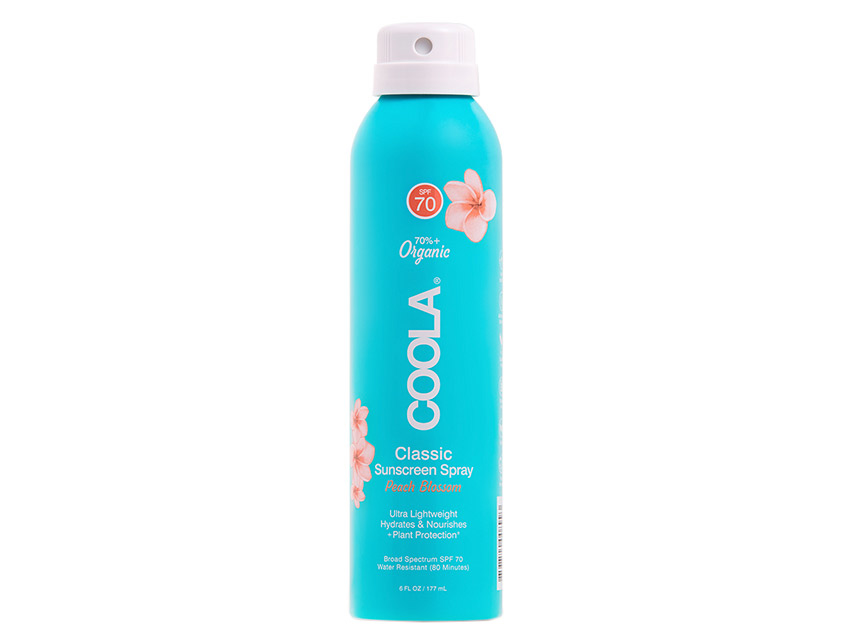 COOLA Classic Body Organic Sunscreen Spray SPF 70 - Peach Blossom