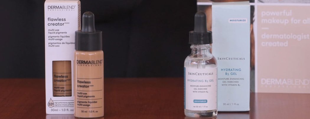 How to use Dermablend Flawless Creator with SkinCeuticals Hydrating B5 Gel