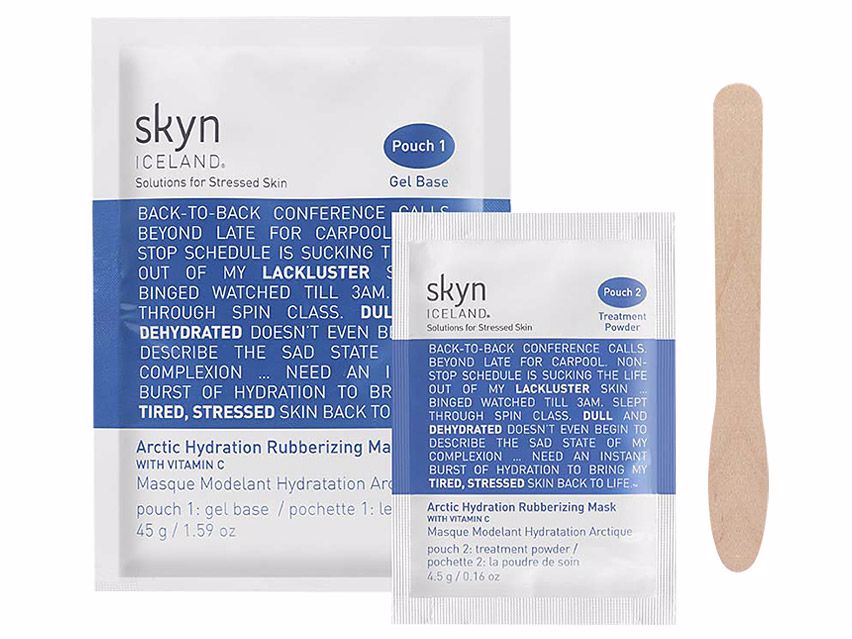 skyn ICELAND Arctic Hydration Rubberizing Mask - 3 pack
