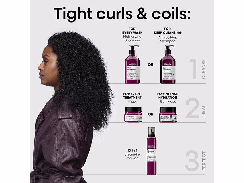 L'Oreal Professionnel Curl Expression Anti-Buildup Cleansing Jelly Shampoo