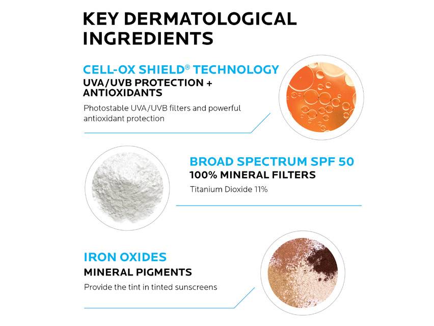 La Roche-Posay Anthelios 50 Mineral Tinted Ultra Light Sunscreen Fluid SPF 50