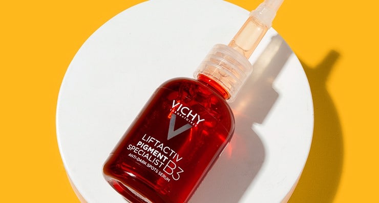 Addressing dark spots on skin with Vichy