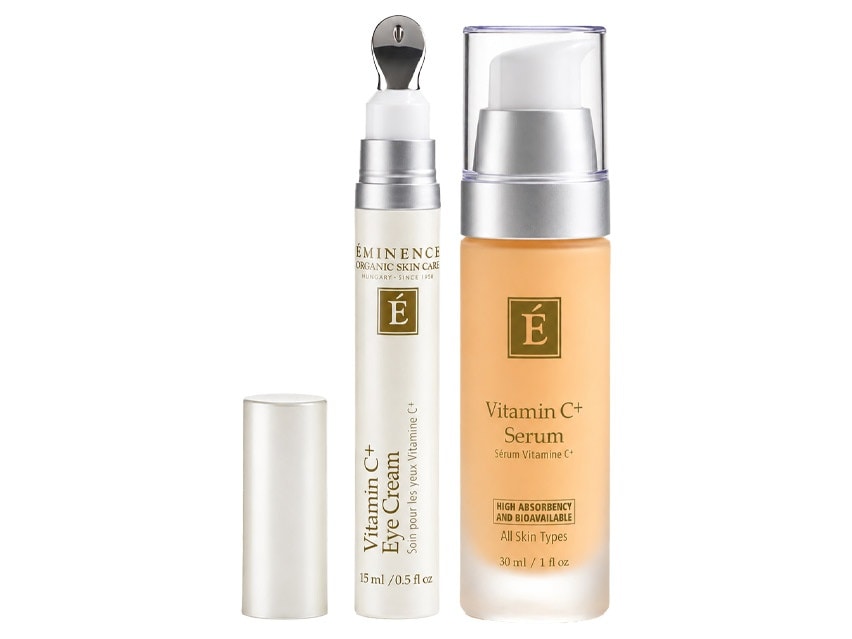 Eminence Organics Vitamin C+ Serum &amp; Eye Cream Duo