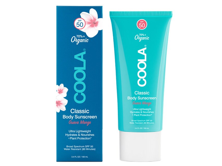 COOLA Organic Classic Body Sunscreen SPF 50 - Guava Mango - 3.4 oz