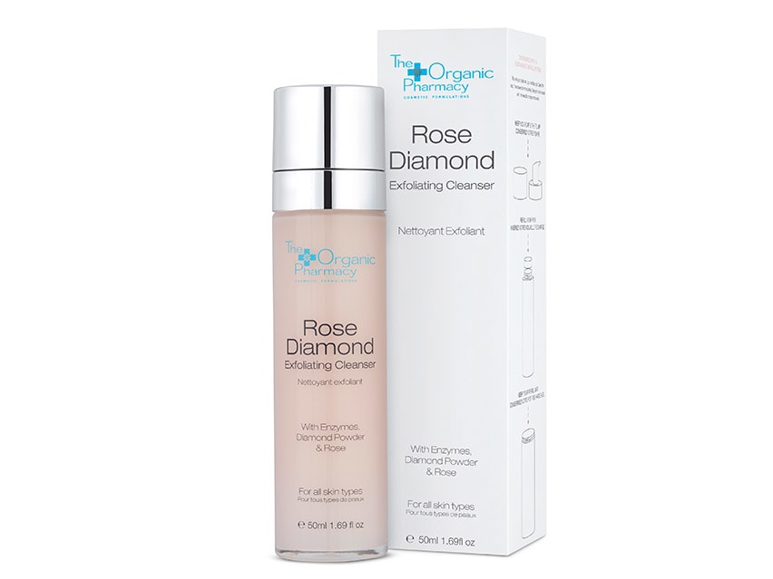The Organic Pharmacy Rose Diamond Exfoliating Cleanser