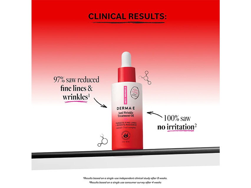 derma e Anti-Wrinkle Vitamin A &amp; E Treatment Oil