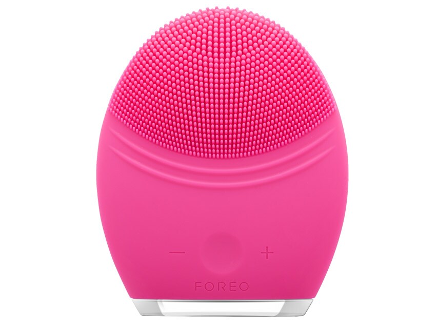 FOREO LUNA 2 Professional Personalized Facial Cleansing Brush & Anti-Aging Device - Magenta