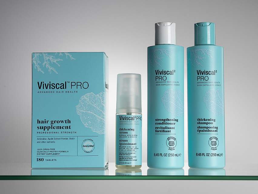 Viviscal PRO Thickening &amp; Strengthening Trio &amp; Hair Growth Supplements - 180 Tablets