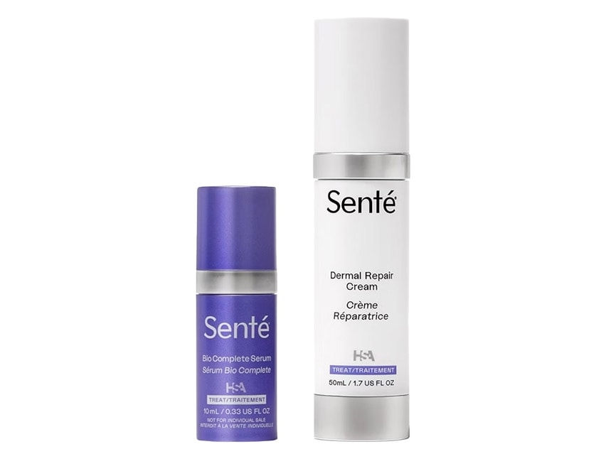 Sent&#233; Dermal Repair Cream and Travel Bio Complete Serum Duo