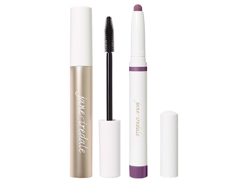 jane iredale ColorLuxe Eye Shadow Stick + Lash Fixation Tubing Mascara Duo - Provence & Black