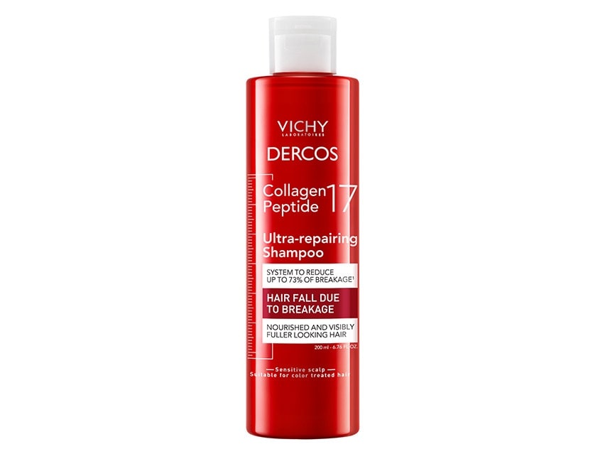 Vichy Dercos Collagen Peptide 17 Ultra-Repairing Shampoo