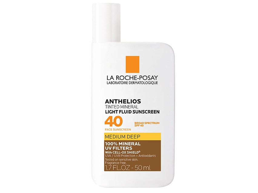 La Roche-Posay Anthelios Tinted Mineral Light Fluid SPF 40 - Medium Deep