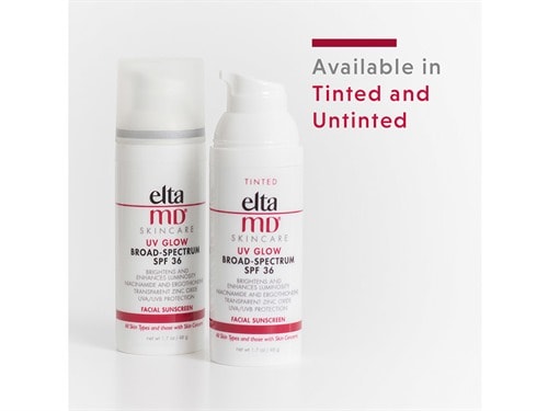 elta md sunscreen glow