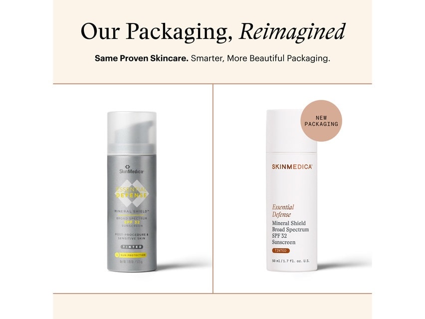 SkinMedica Essential Defense Mineral Shield Broad Spectrum SPF 32 - Tinted