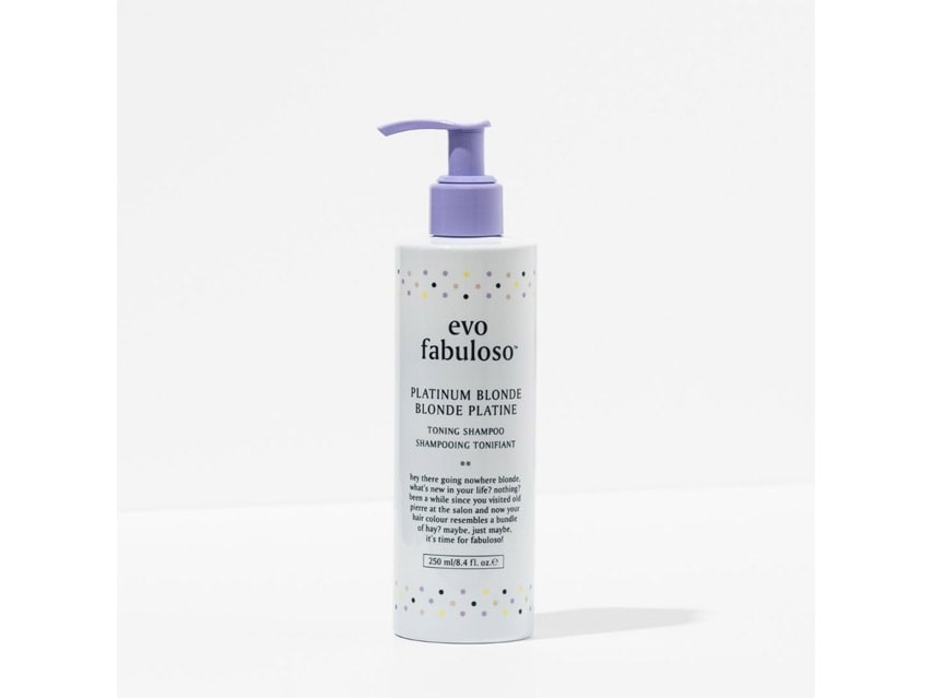 evo fabuloso Platinum Blonde Toning Shampoo