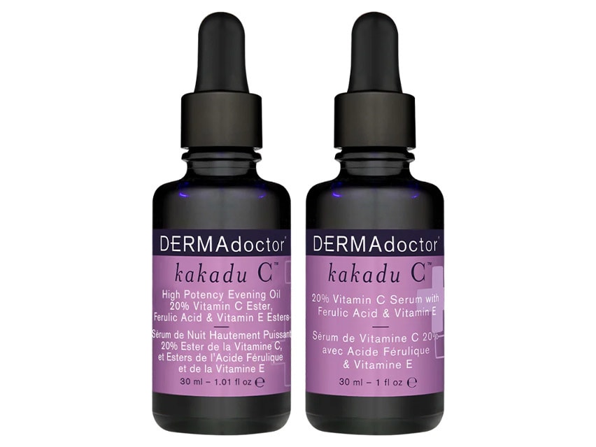 DERMAdoctor Kakadu C Day & Night Brightening Duo