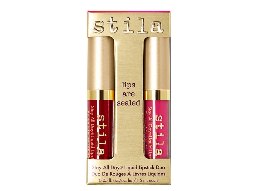 stila Lips Are Sealed Stay All Day Liquid Lipstick Duo