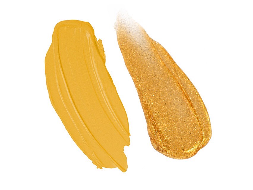 stila Double Dip Suede Shade and Glitter & Glow Liquid Eyeshadow Duo - Spicy Mustard