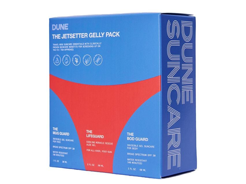 Dune Suncare The Jetsetter Gelly Pack