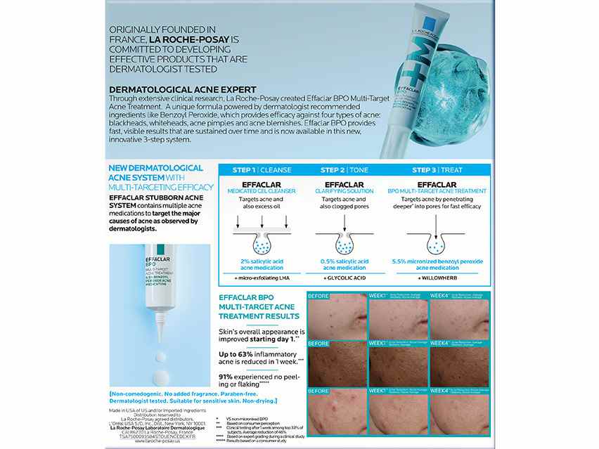 La Roche-Posay Effaclar Stubborn Acne Kit