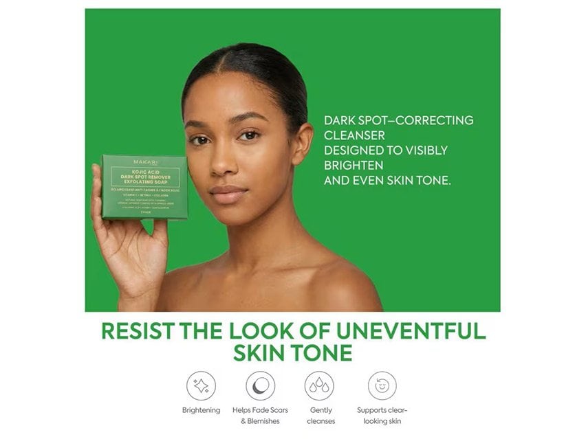 Makari Kojic Acid Dark Spot Remover Exfoliating Soap