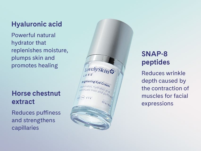 LovelySkin LUXE Brightening Eye Cream