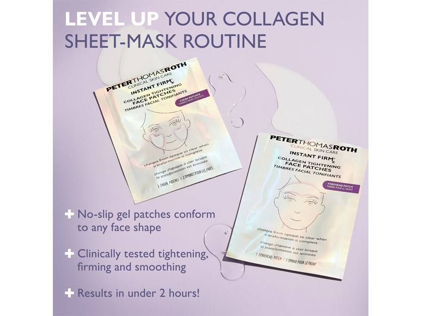 Peter Thomas Roth Instant FIRMx Collagen Infusion Tightening Face Patches
