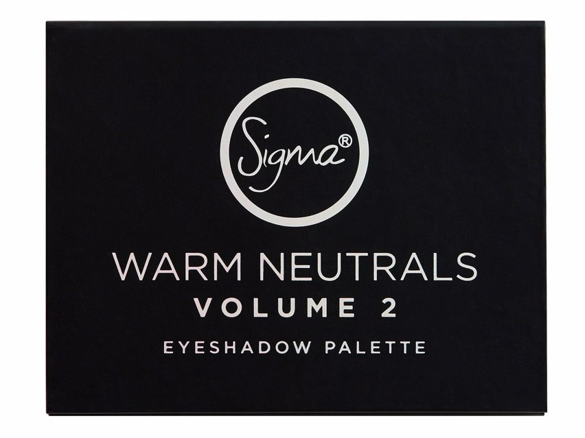 Sigma Beauty Warm Neutrals Volume 2 Eyeshadow Palette