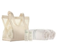 June Jacobs Signature Mesh Tote Bag, Towels, SPF and Lip