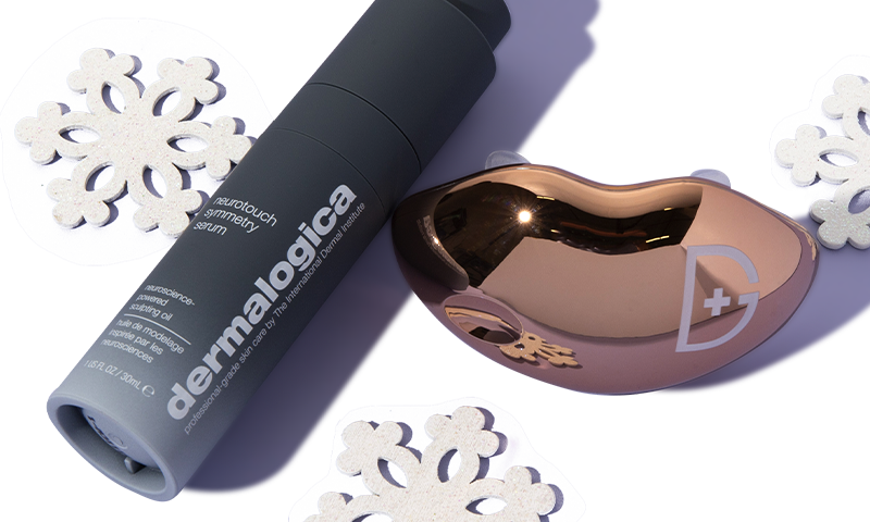 Dermalogica Neurotouch Symmetry Serum and Dr Dennis Gross device