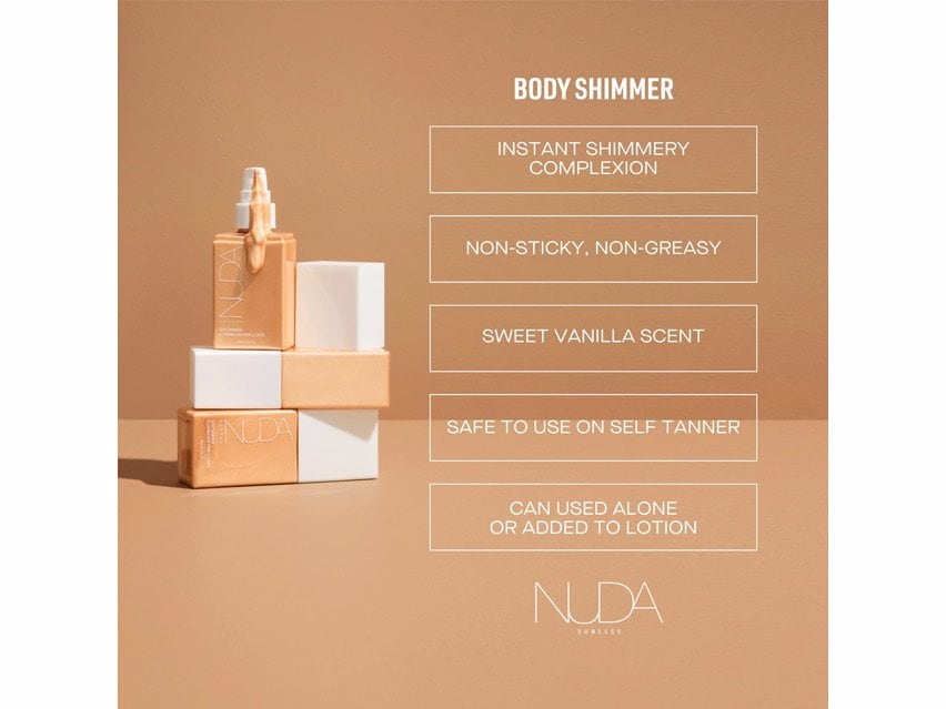 NUDA Sunless Body Shimmer