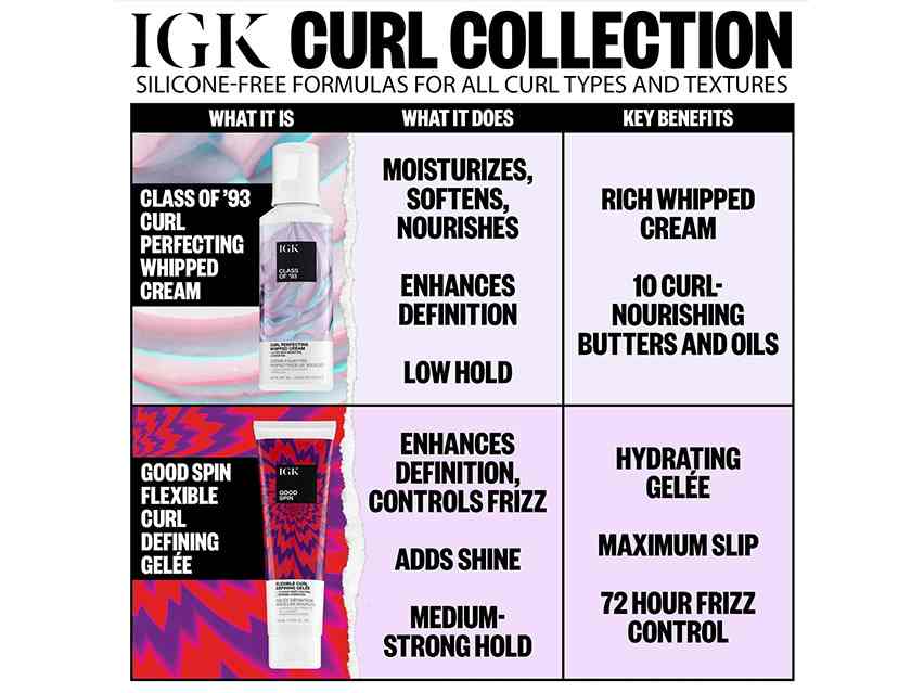 IGK Class of &#39;93 Curl Perfecting Whipped Cream