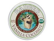 Badger Vanilla Coconut Every Day Moisturizer