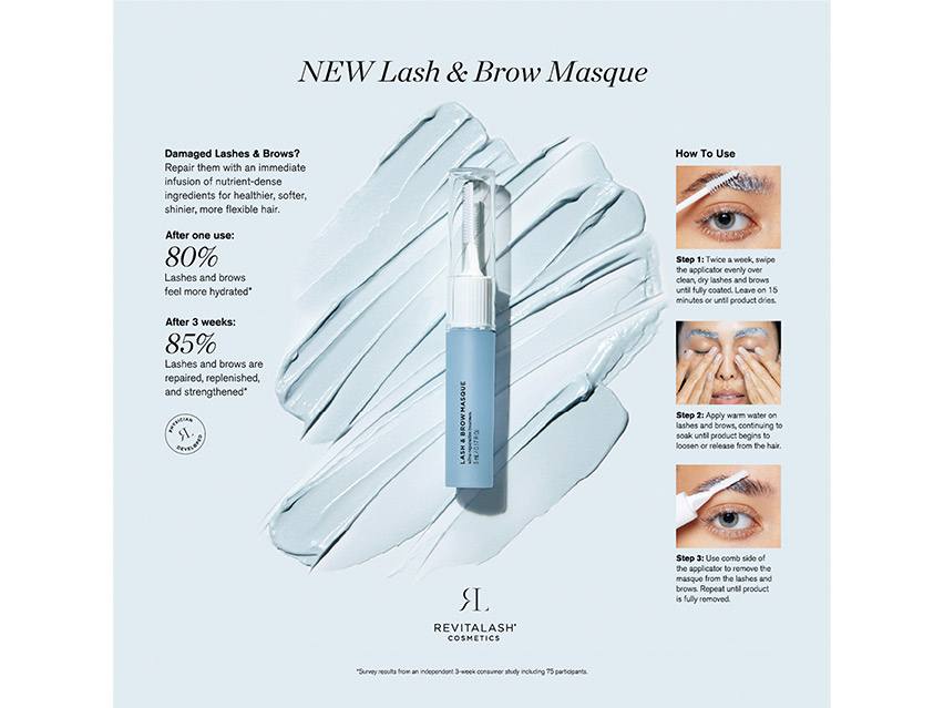RevitaLash® Cosmetics Lash &amp; Brow Masque Ultra-Reparative Treatment