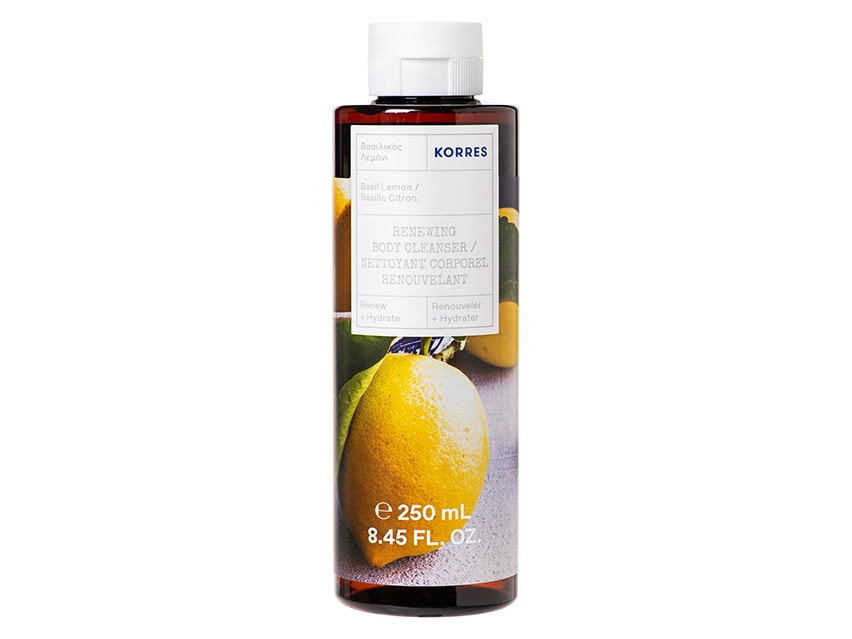 KORRES Renewing Body Cleanser - Basil Lemon