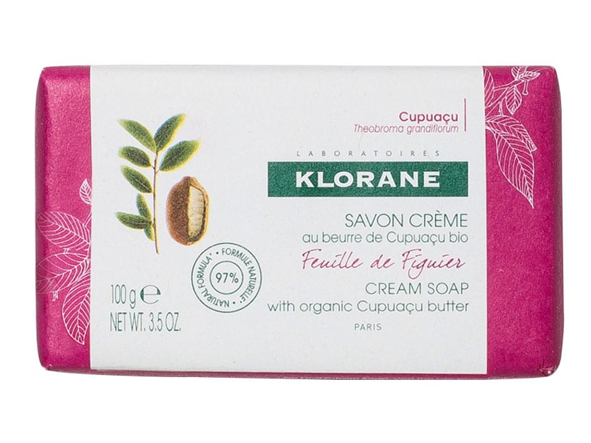 Klorane Fig Leaf Cream Soap with Cupuacu Butter