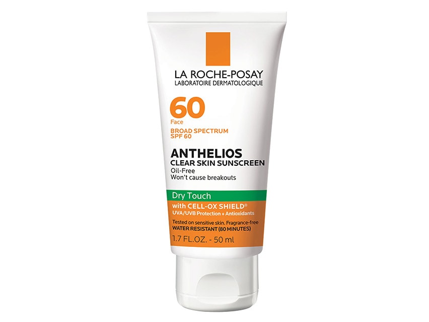 Planet Adskillelse kredit La Roche-Posay Anthelios Clear Skin SPF 60 Dry Touch Sunscreen | LovelySkin
