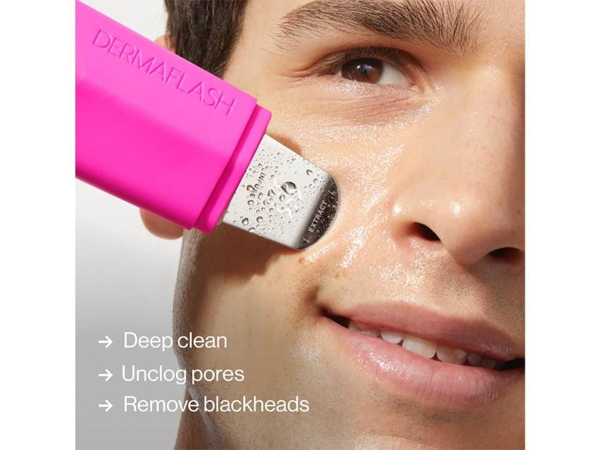 DERMAFLASH DERMAPORE+ Ultrasonic Pore Extractor &amp; Skincare Infuser