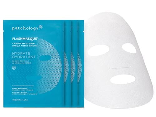 patchology Hydrate FlashMasque Facial Sheets - 4 Pack
