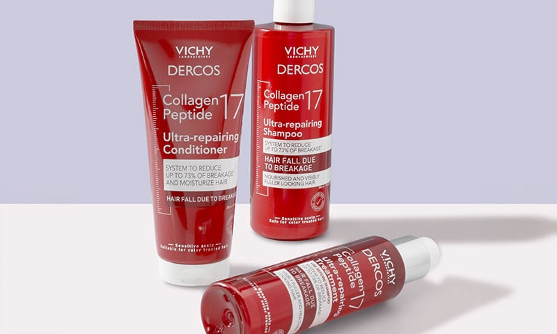 Vichy Dercos Collagen 17 Peptide Ultra Repairing Collection