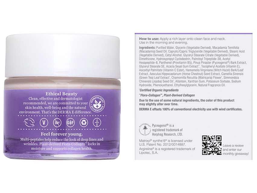 derma e Skin Restore Advanced Peptides & Collagen Moisturizer