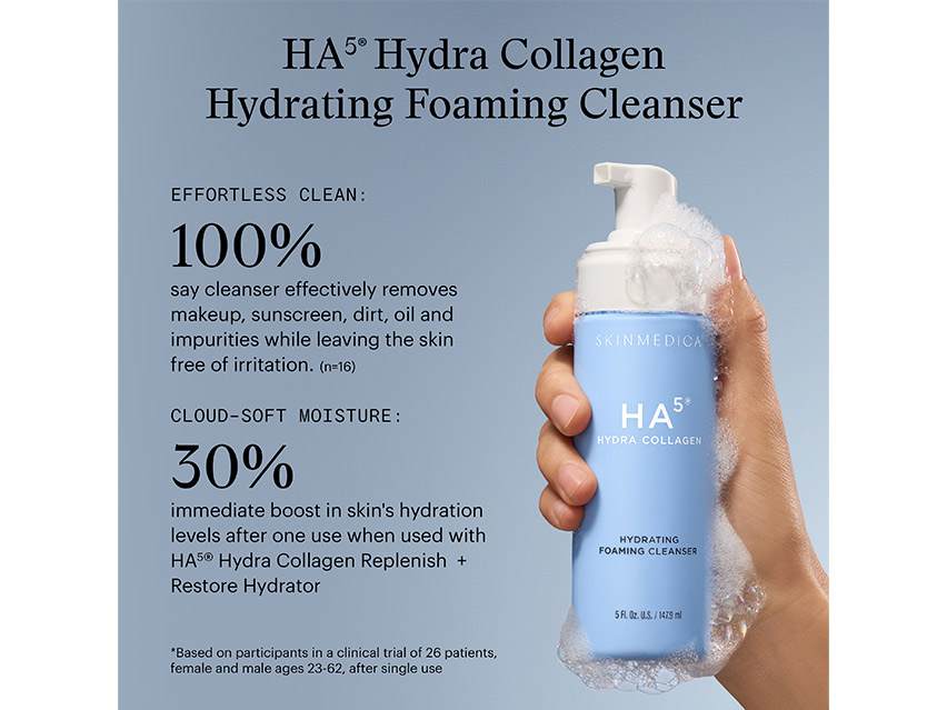 SkinMedica HA5 Hydra Collagen Foaming Cleanser