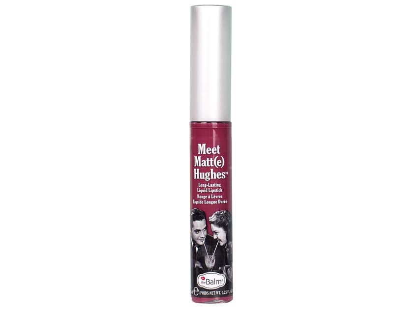thebalm Meet Matte Hughes Liquid Lipstick - Faithful - Deep Lilac Rose